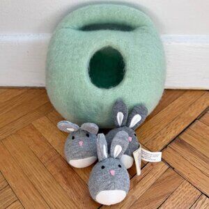 Lovevery Bunnies in felt